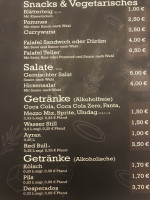 Chuky‘s menu