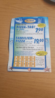 Pizzeria Da Semi menu