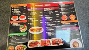 Kebab Palast Turan Usta menu