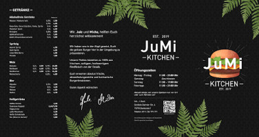 Jumi Kitchen menu