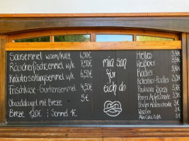 Zum Unteren Wirt menu