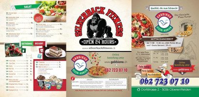 Gabbiano Pizza Kurier menu