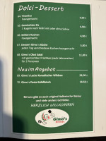 Metis Küche Scharfe Ecke menu