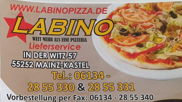 Labino Indian Express menu