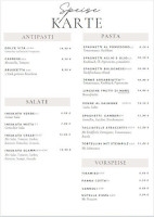 Dolce Vita menu