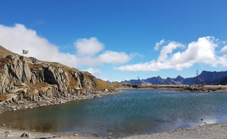 Nufenenpass outside