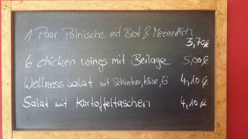 Cafe Klatsch Imbiss Am Radweg menu