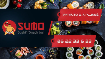 Sumo Sushi 'n ' Snack menu