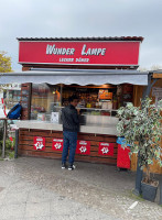 Wunder Lampe Chicken Gemüse Döner outside