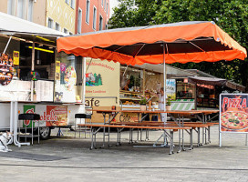 Picobello Stand, Italien Speise, Catering Partyservice outside