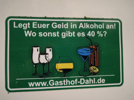 Gasthof Dahl menu