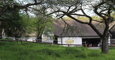 Gaststätte Bruchmühle Mühlenstall Bad König outside