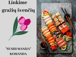 Sushi Manija menu