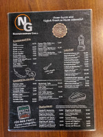 Nievenheimer Grill menu