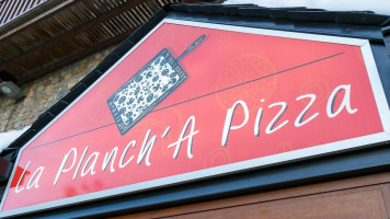 La Planch´a Pizza menu