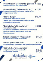 Störtebeker menu