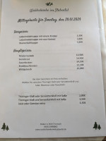 WaldschÄnke Im StÜbental menu