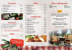 Griechisches Neun Eichen menu