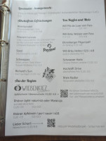 Haus am Park menu