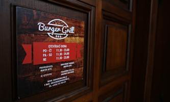 Burger Grill Pub menu