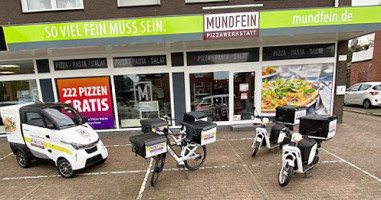 Mundfein Pizzawerkstatt outside