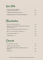 Zur Dorfschaenke menu