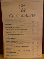 Sen menu