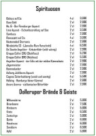 Bock 19 menu