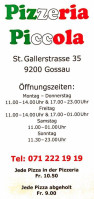 Piccola menu