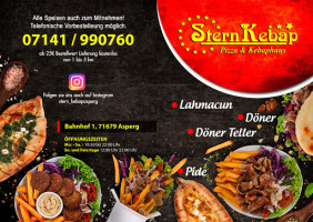 Stern Kebap Asperg menu