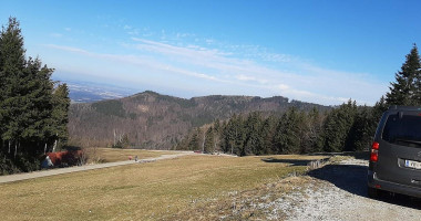 Almgasthof Schwarz outside