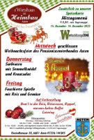 Gasthaus Heimbau menu