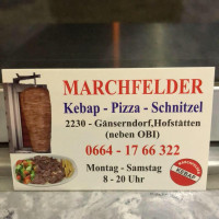 Marchfelder Kebab Pizza Schnitzel menu