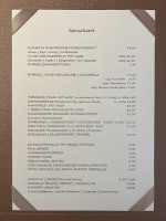 Singold Boutique menu