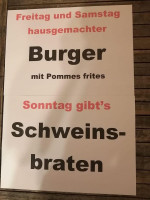 Gasthaus Bacher menu