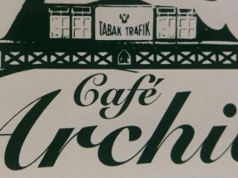 Cafe Archiv menu