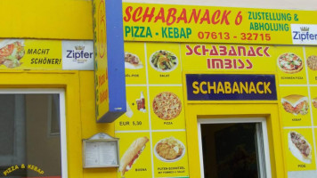 Schabanack Pizzeria Kebap 6 menu