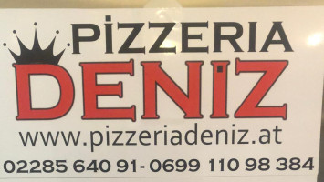 Pizzeria Deniz menu