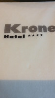 Restaurant Krone menu