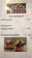 Restaurant Auszeit Dinner Bar Og menu