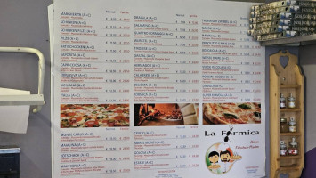 Pizzeria La Formica Kötschach menu
