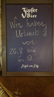 Gasthaus Leonora menu