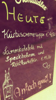 Gasthaus Wasserfall menu