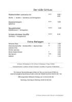 Zum Lauchsee Lounge menu