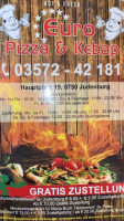 Euro Kebap Pizza Judenburg menu