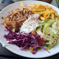 Uyghur Burger Kebab food