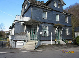 Biker-station Berkenroth outside