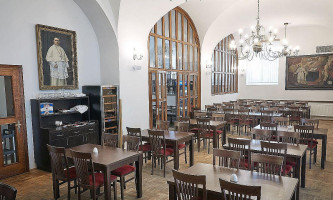 Klasterni Restaurace inside