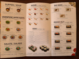 Genki Sushi menu