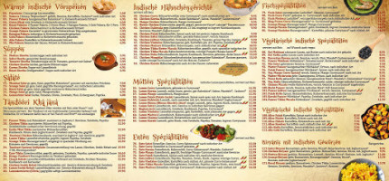 Royal Indische Kueche 3 menu